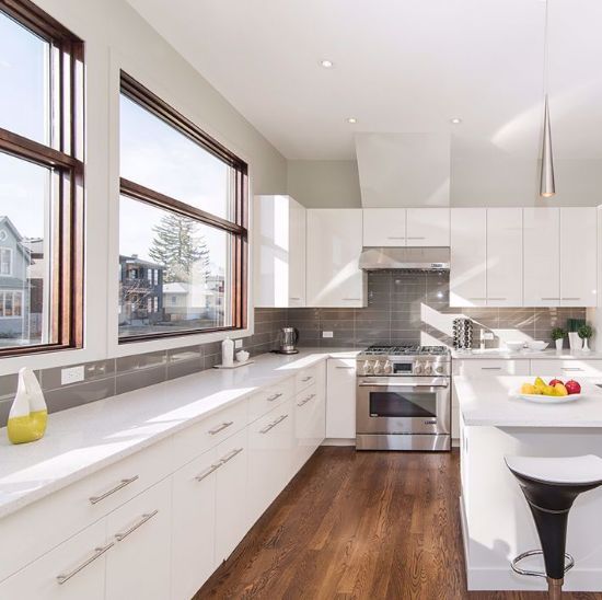 Picture of Wooden kitchen door