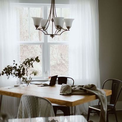 Picture of Brown wooden table