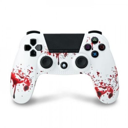 Picture of Under Control- PS4 bluetooth controller met koptelefoon aansluiting - zombie