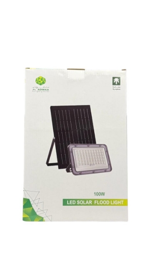Picture of ☀️ 100W Solar LED Floodlight - White