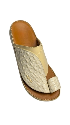 Picture of Saudi genuine crocodile leather shoes with orthopedic sole