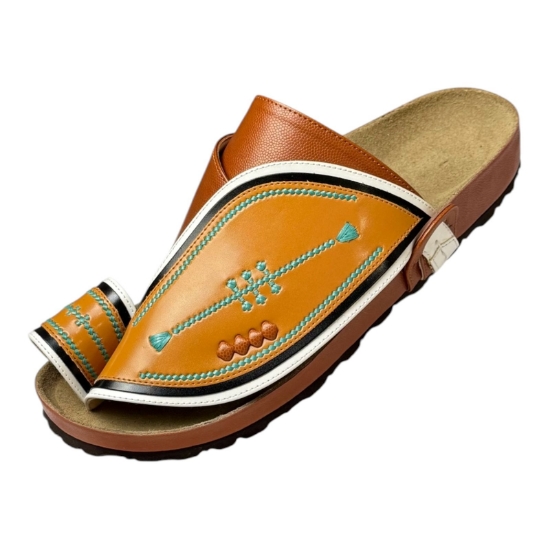 Picture of Saudi Genuine Leather Shoes with Original Birkenstock Footbeds