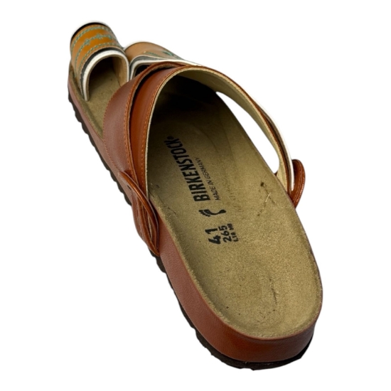 Picture of Saudi Genuine Leather Shoes with Original Birkenstock Footbeds